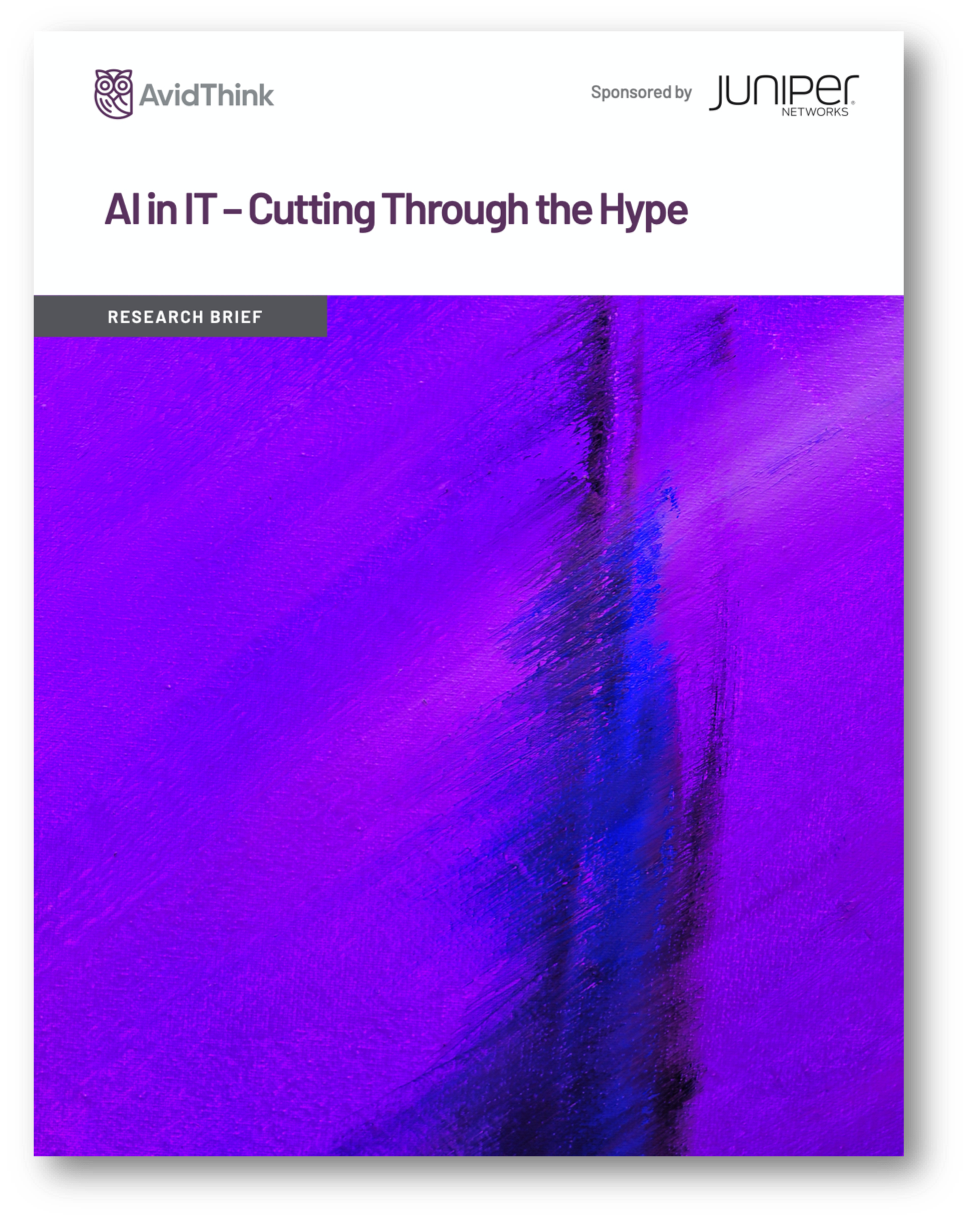Juniper-Networks-AI-in-IT-Cutting-Through-the Hype_Cover Image